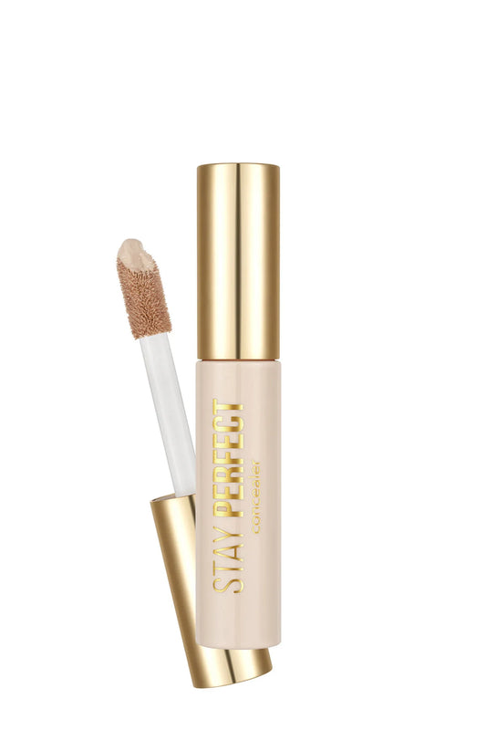 Flormar Doğal Bitişli Kapatıcı (SICAK ALT TON) - Stay Perfect Concealer - 002 Light - 8682536085465