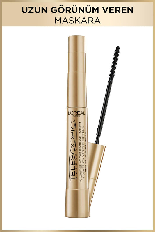 L'Oreal Paris  Telescopic Gold Maskara - Siyah