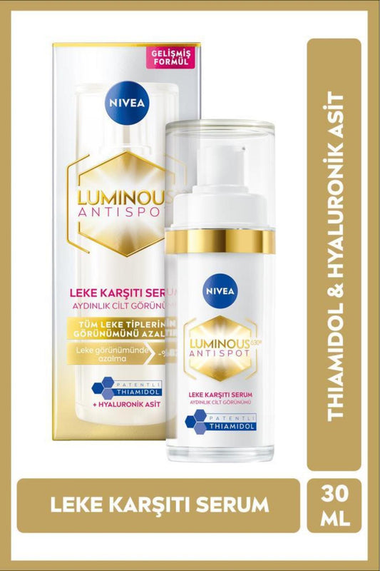 Luminous630 Leke Karşıtı Cilt Serumu 30ml, Hyaluronik Asit, Ton Eşitleyici, Thiamidol, Nemlendirici
